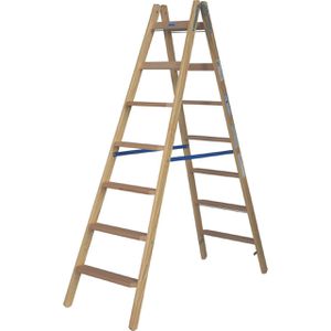 Produktbild für Stehleiter Krause Stabilo, 818348, beidseitig begehbar