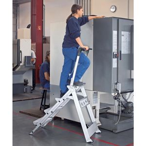 Produktbild für Klapptritt Zarges Plazastep P, 41494, aus Aluminium