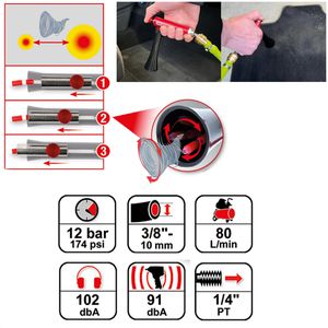Produktbild für Druckluftpistole KS-Tools 515.5575