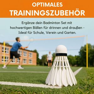 Produktbild für Badminton-Bälle Best-Sporting Turnier-Federbälle