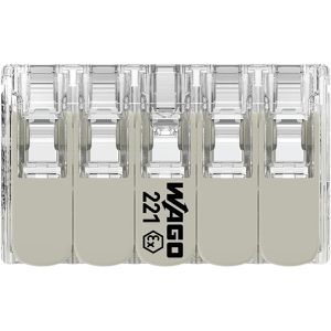 Produktbild für Verbindungsklemme Wago Compact, 221-490, 10 Leiter