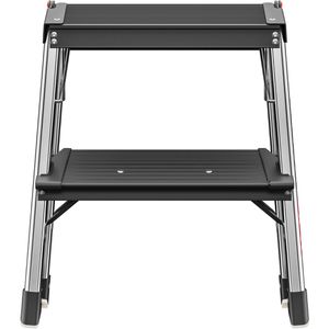 Produktbild für Klapptritt Hailo Master D70, 10000-121, eloxiertes Aluminium
