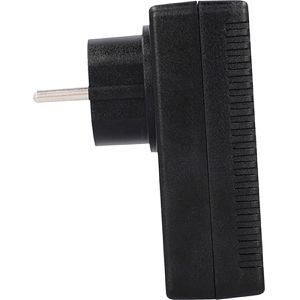 Produktbild für Steckdosenadapter Unitec 30956, schwarz