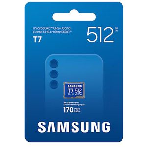 Produktbild für Micro-SD-Karte Samsung T7 MB-MB512T/WW, 512GB