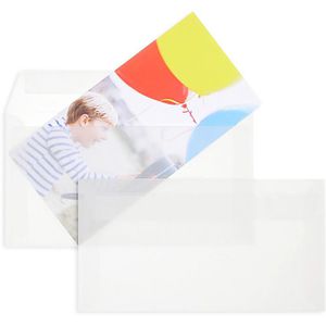 Produktbild für Briefumschläge Blanke transparent, Kompaktbrief