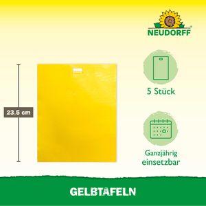 Produktbild für Gelbtafeln Neudorff 00945, 25 x 32 cm, zum Hängen