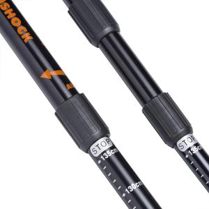 Produktbild für Nordic-Walking-Stöcke Monzana Teleskop Set, je 250 g