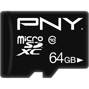 Micro-SD-Karte PNY Performance Plus, 64GB