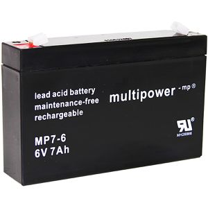 Produktbild für AGM-Batterie Multipower MP7-6