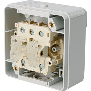 Produktbild für Lichtschalter Jung 809 W, WG 800, grau