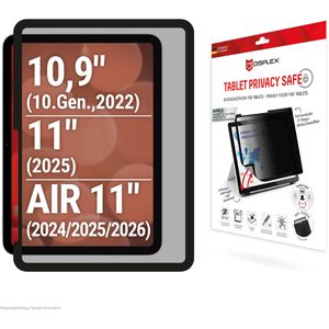 Produktbild für Displayschutzfolie Displex Tablet Privacy Safe, 3H