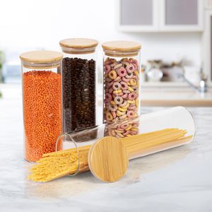 Produktbild für Vorratsglas Clidor mit Bambusdeckel