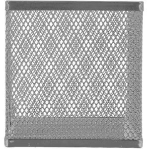 Produktbild für Zettelbox Böttcher-AG Mesh Line, silber, 10 x 10 cm