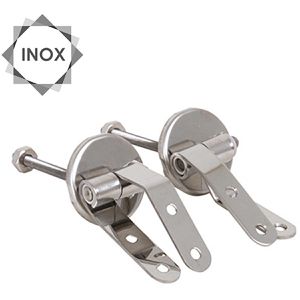 Produktbild für WC-Sitz MSV Uni 140343, oval, aus Holz