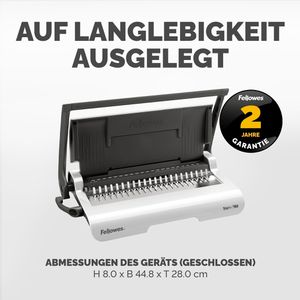 Produktbild für Bindegerät Fellowes Star+ 150, A4, manuell