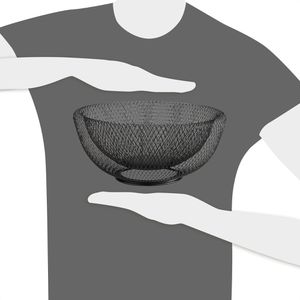 Produktbild für Obstschale APS Wire 30206, Metall