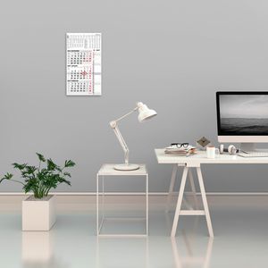Produktbild für 3-Monatskalender Zettler 957, Kombi, mit Notizspalte &amp; Ferien