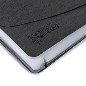 Produktbild für Fächermappe RAPESCO 1638 Germ-Savvy, A4, schwarz