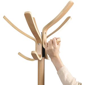 Produktbild für Garderobenständer Alba Cafe, PMCAFE C, braun