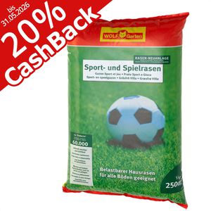 Rasensamen Wolf-Garten LG 250 Sport- & Spielrasen