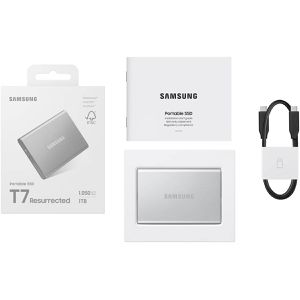 Produktbild für Festplatte Samsung Portable SSD T7 Resurrected