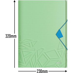 Produktbild für Eckspanner Leitz 4649-00-50, Urban Chic, A4