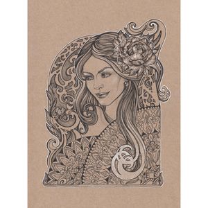 Produktbild für Kraftpapier Clairefontaine 975016C, braun, 50 x 70 cm