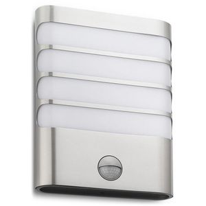 Wandleuchte Philips Raccoon, aus Edelstahl, für außen (IP44)