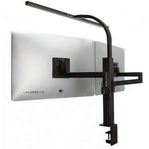 Produktbild für Schreibtischlampe Unilux Axio&amp;Strata, mit 2x Monitorhalterung
