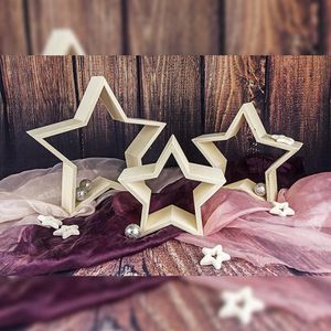 Produktbild für Weihnachtsstern Ideen-mit-Herz 011206, 3 Stück