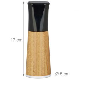 Produktbild für Gewürzmühle Relaxdays 10023305, Höhe 17 cm