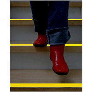 Produktbild für Antirutsch-Klebeband Tesa Fluorescent, 5m x 25mm