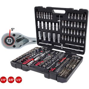 Produktbild für Werkzeugkoffer KS-Tools Steckschlüssel CHROMEplus 918.0795