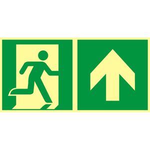 Hinweisschild Abtec ISO 7010 E001+E005 Kunststoff