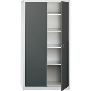 Werkzeugschrank Bisley E782A04G, aus Metall, grau / anthrazit