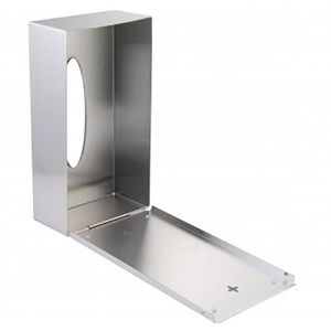Produktbild für Taschentuchbox Axentia 116941, aus Edelstahl
