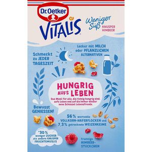 Produktbild für Müsli Dr.Oetker Vitalis Weniger süß