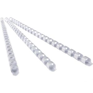 Plastikbinderücken Böttcher-AG weiß, für A4