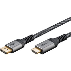 Displayport-Kabel Goobay 65269, 4K UHD, DP 1.2
