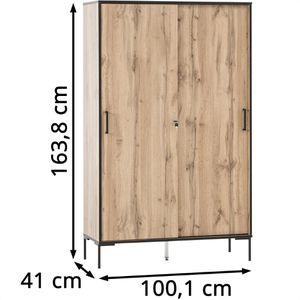 Produktbild für Schiebetürenschrank Möbelpartner Serie 2000, abschließbar
