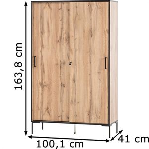 Produktbild für Schiebetürenschrank Möbelpartner Serie 2000, Holz