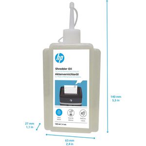 Produktbild für Aktenvernichteröl HP 120ml