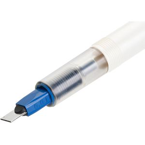 Produktbild für Kalligraphie-Stift Pilot Parallel Pen 6.0, weiß/blau