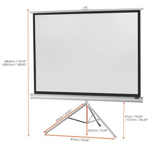 Produktbild für Beamer-Leinwand Celexon Economy White Edition