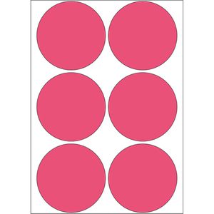 Produktbild für Markierungspunkte Herma 2286, leuchtrot