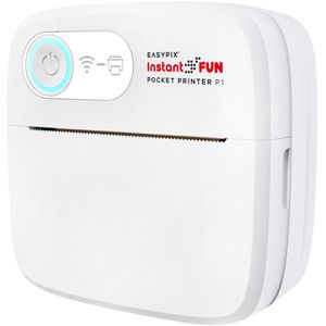 Produktbild für Fotodrucker Easypix InstantFUN Pocket Printer P1, 4,8 x 8,4 cm