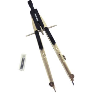 Produktbild für Zirkel DONAU 5500100-04, 2-teilig