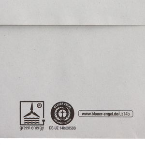 Produktbild für Briefumschläge Mailmedia grau, C6