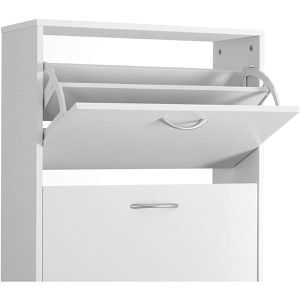 Produktbild für Schuhschrank CASARIA 107164, weiß