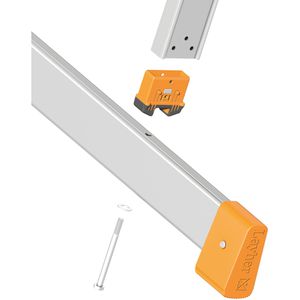 Produktbild für Schiebeleiter Layher Topic 1032, 2 x 12 Stufen